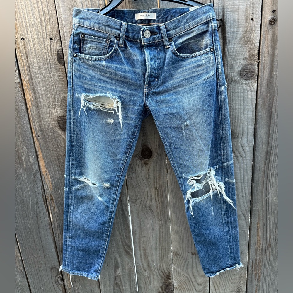 MOUSSY VINTAGE Distressed jeans